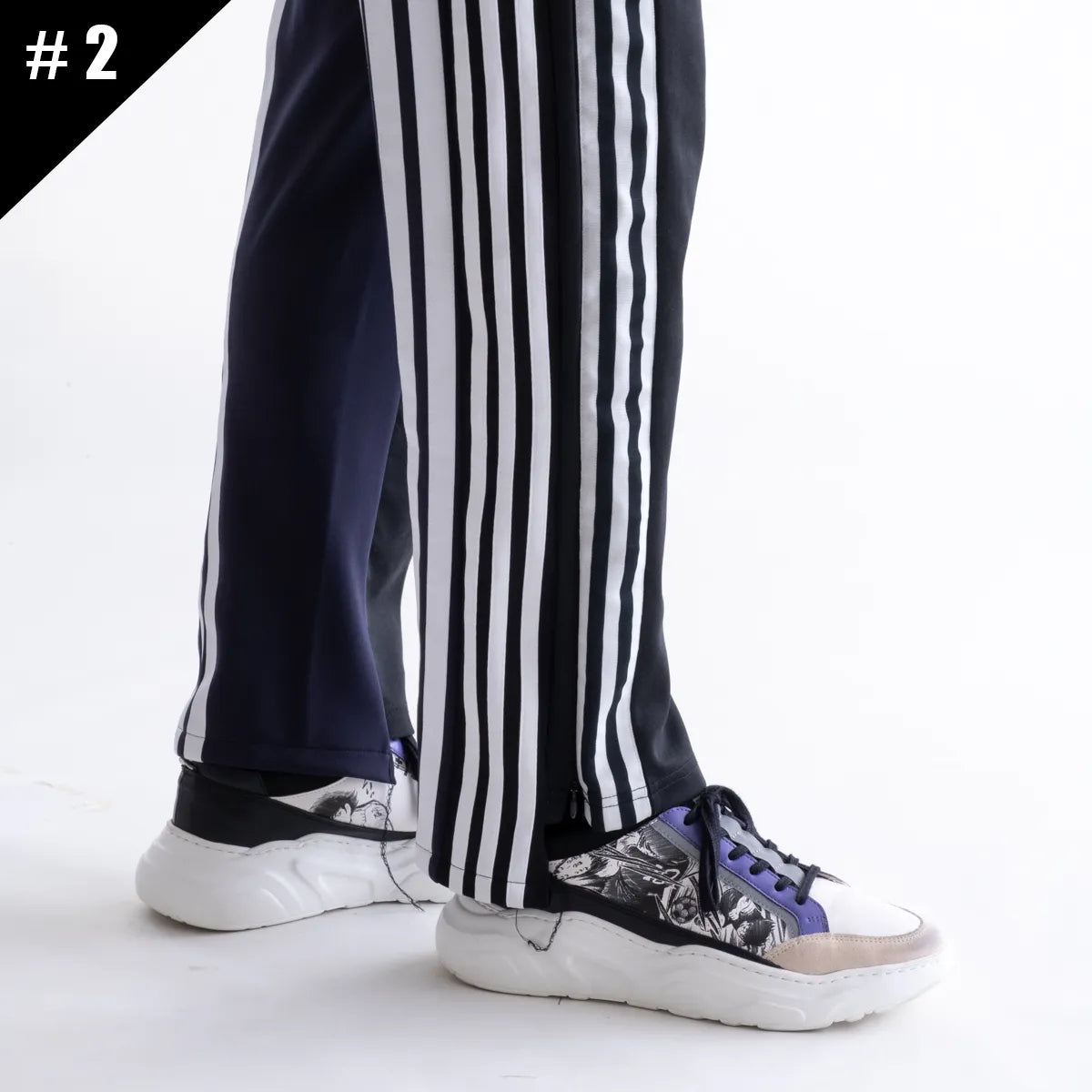 DISCOVERED DOCKING WIDE TRACK PANTS(2型)