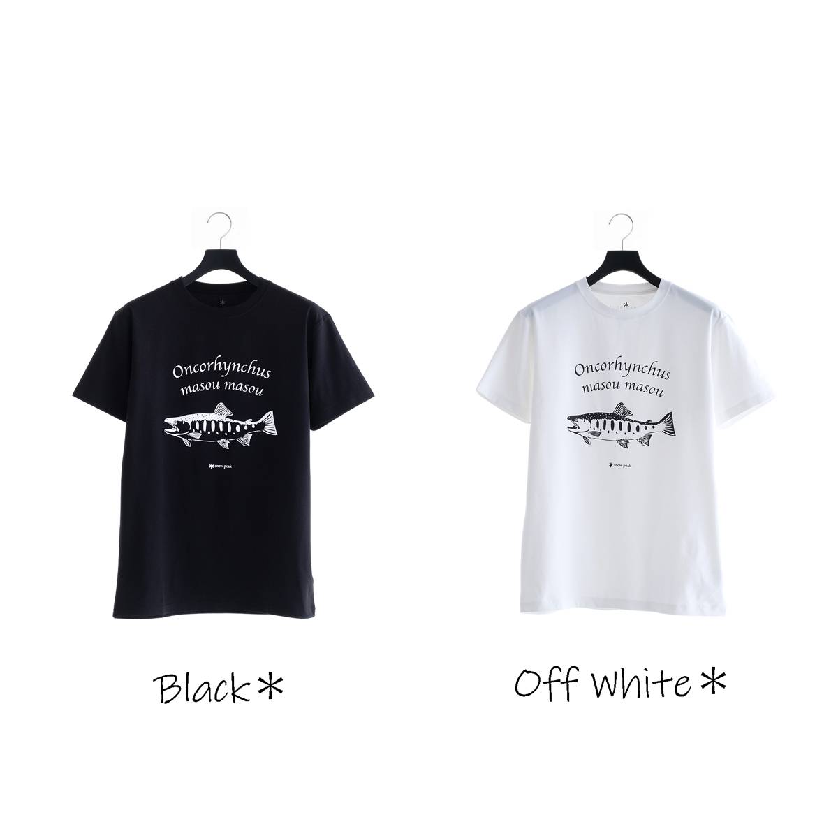 トーンドトラウト コラボ Yamame Tシャツ(2色)|Snow Peak