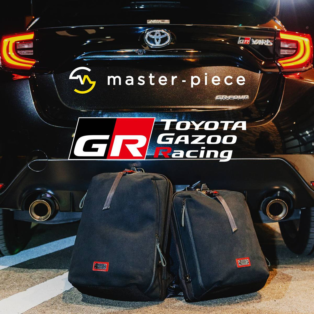 【master-piece】TOYOTA GAZOO Racingコラボバックパックの魅力と感想