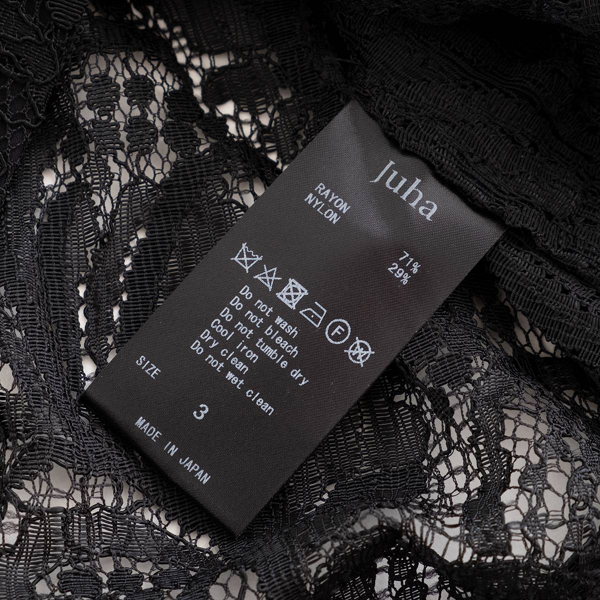 コード レース ロング スリーブ シャツ｜Juha