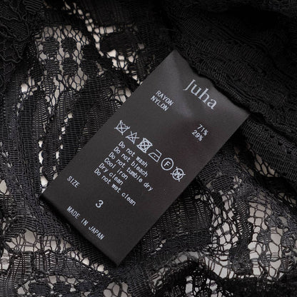 コード レース ロング スリーブ シャツ｜Juha
