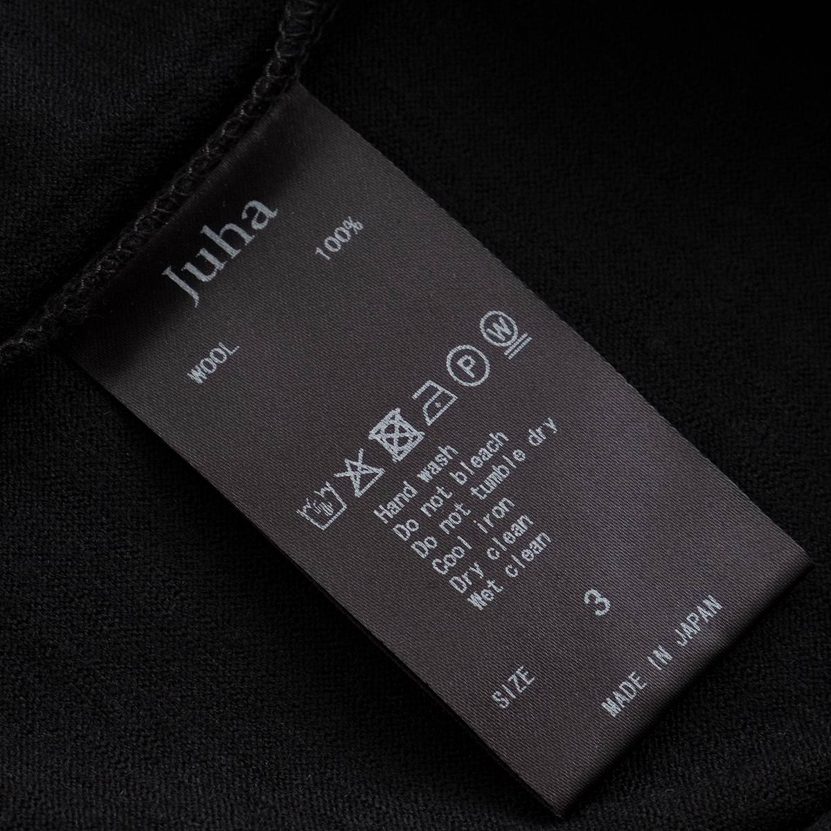 ウォッシャブル ウール タートルネック｜Juha