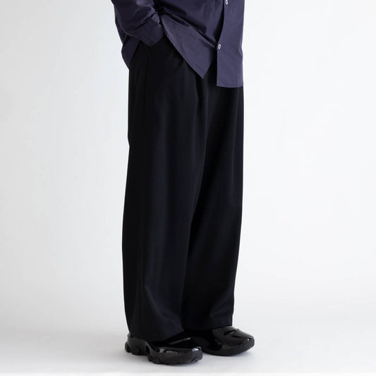 2TUCK WIDE EASY PANTS - ツータック ワイド イージー パンツ | Juha