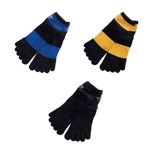 ソルト 和紙 ハイブリッド ソックス 5本指（3色）｜rootwatsocks