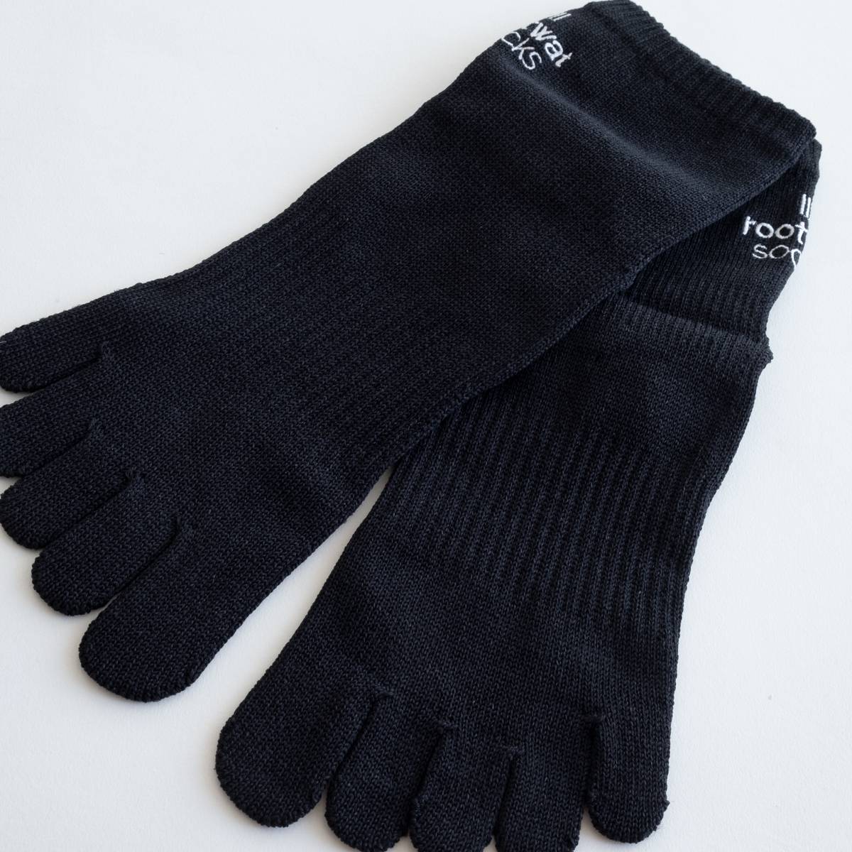 ソルト 和紙 ハイブリッド ソックス 5本指（3色）｜rootwatsocks