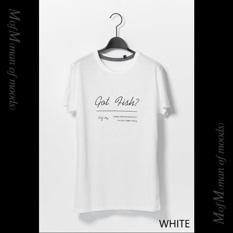 オリジナル Tシャツ ゴット フィッシュ ?（3色）｜mountain of moods