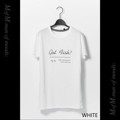 オリジナル Tシャツ ゴット フィッシュ ?（3色）｜mountain of moods