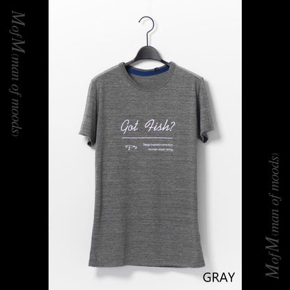 オリジナル Tシャツ ゴット フィッシュ ?（3色）｜mountain of moods
