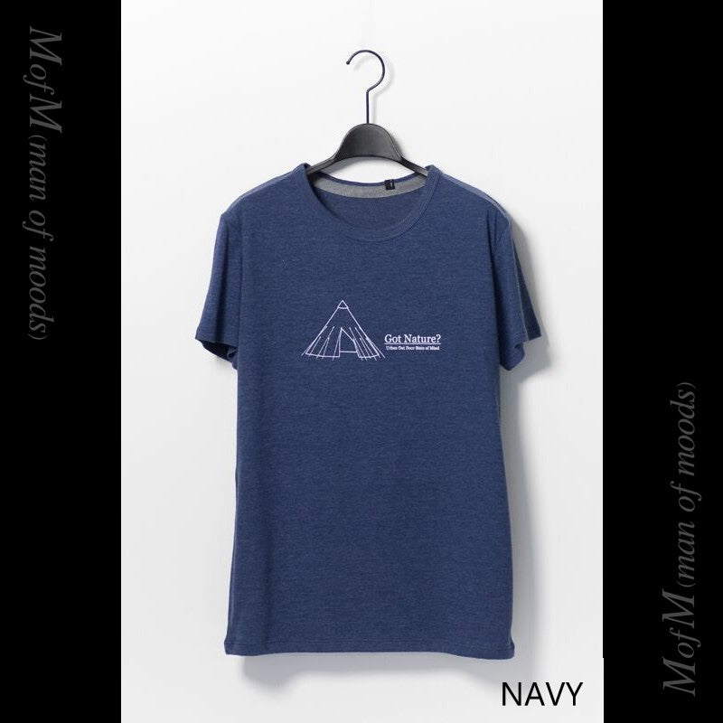 オリジナル Tシャツ ゴット ネイチャー ?（3色）｜mountain of moods