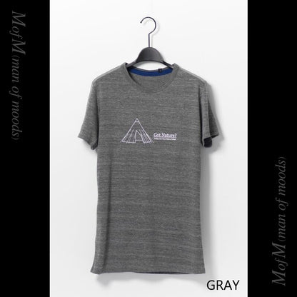 オリジナル Tシャツ ゴット ネイチャー ?（3色）｜mountain of moods