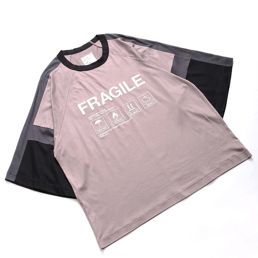 フラジャイル スイッチング ビッグ Tシャツ（3色）｜SHAREEF