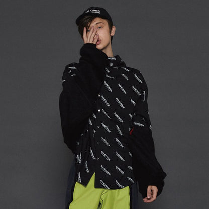 SHAREEF GAME OVER LOGO HOODIE SHIRTS（2色）