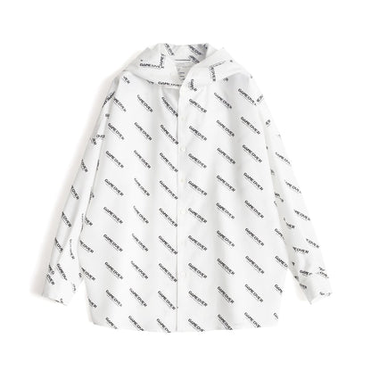 SHAREEF GAME OVER LOGO HOODIE SHIRTS（2色）