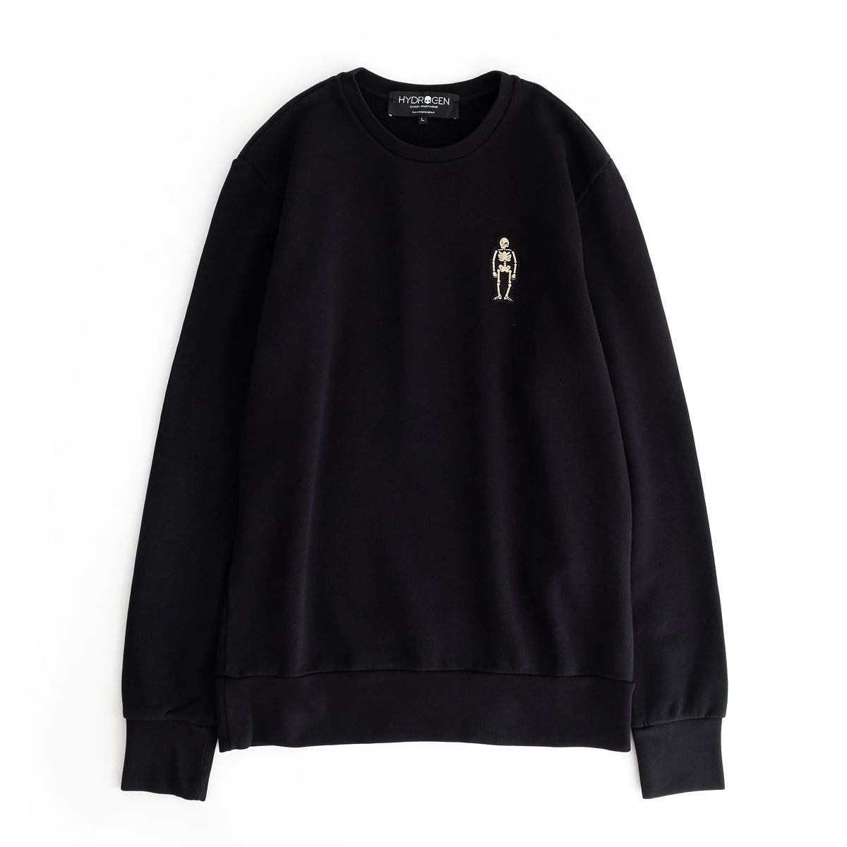 HYDROGEN SKULL CREWNECK SWEAT SHIRT
