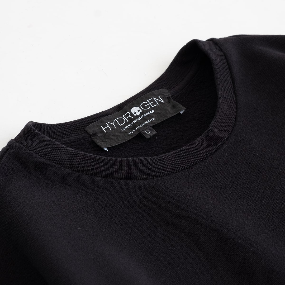 HYDROGEN SKULL CREWNECK SWEAT SHIRT