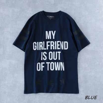 ホッケー LTD Tシャツ マイ ガール フレンド イズ アウト オブ タウン（2色）｜HYDROGEN