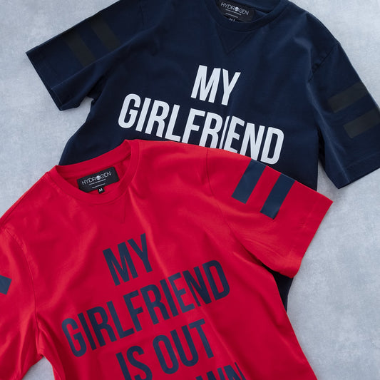 ホッケー LTD Tシャツ マイ ガール フレンド イズ アウト オブ タウン（2色）｜HYDROGEN