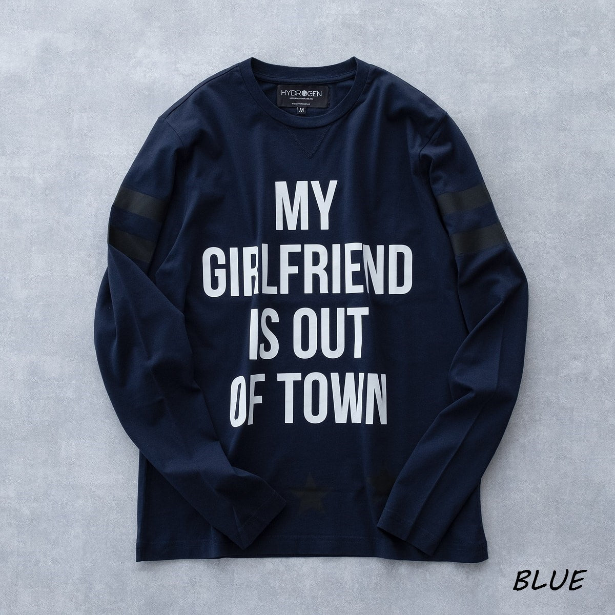 ホッケー LTD ロング スリーブ Tシャツ マイ ガール フレンド イズ アウト オブ タウン（2色）｜HYDROGEN