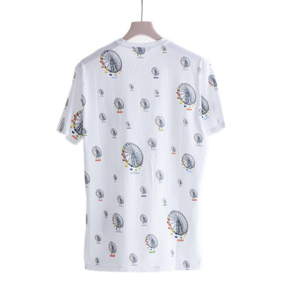 マリア ラ ルオータ ショート スリーブ Tシャツ（3色）｜DANIELE ALESSANDRINI