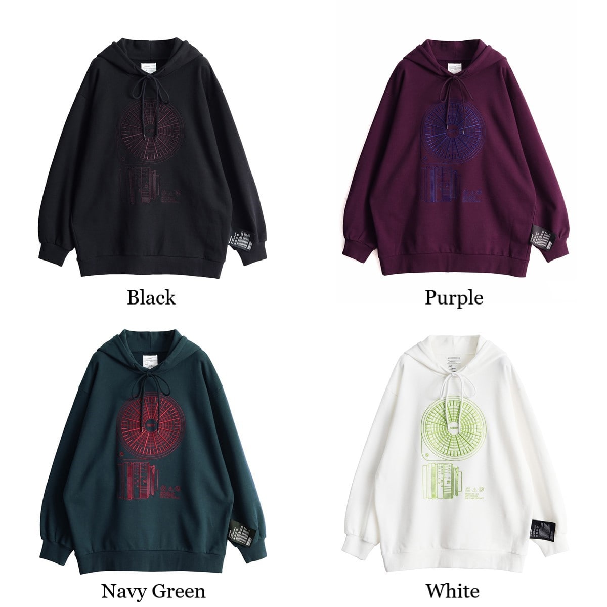 SHAREEF（シャリーフ）CIRCULATOR EMBROIDERY BIG PARKA 正規取扱通販