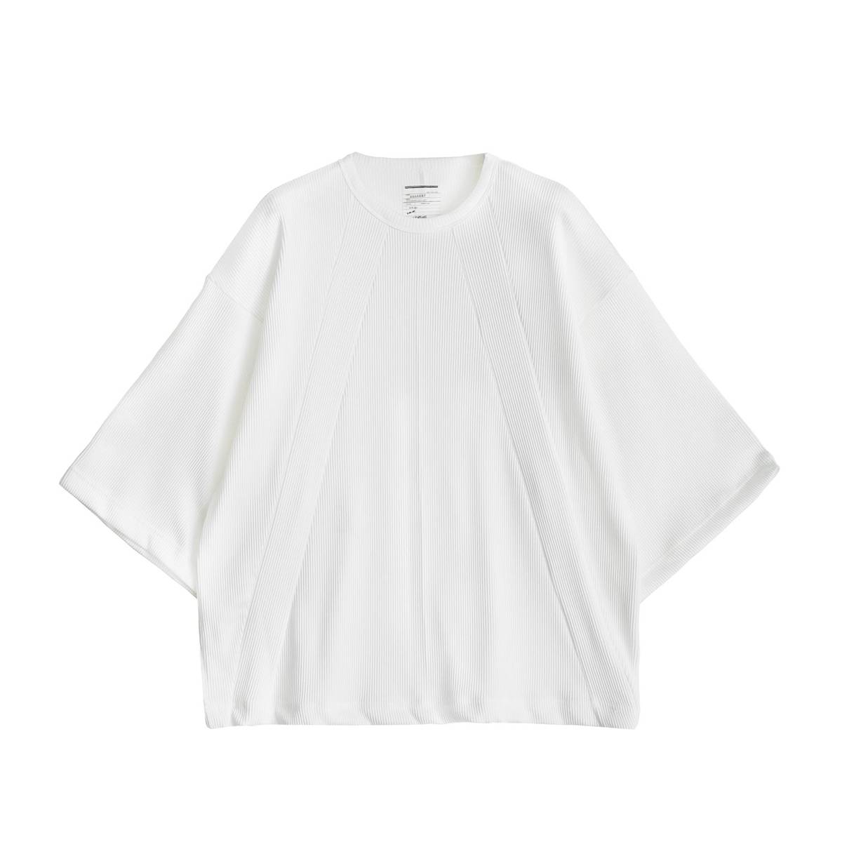 ポリエステル リブ ショート スリーブ ビッグ Tシャツ（3色）｜SHAREEF