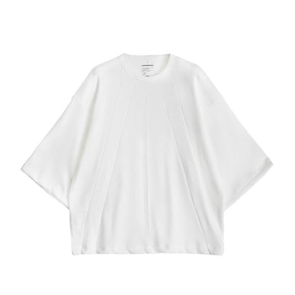 ポリエステル リブ ショート スリーブ ビッグ Tシャツ（3色）｜SHAREEF