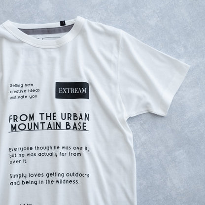 オリジナル Tシャツ フロム ザ アーバン マウンテン ベース（3色）｜mountain of moods