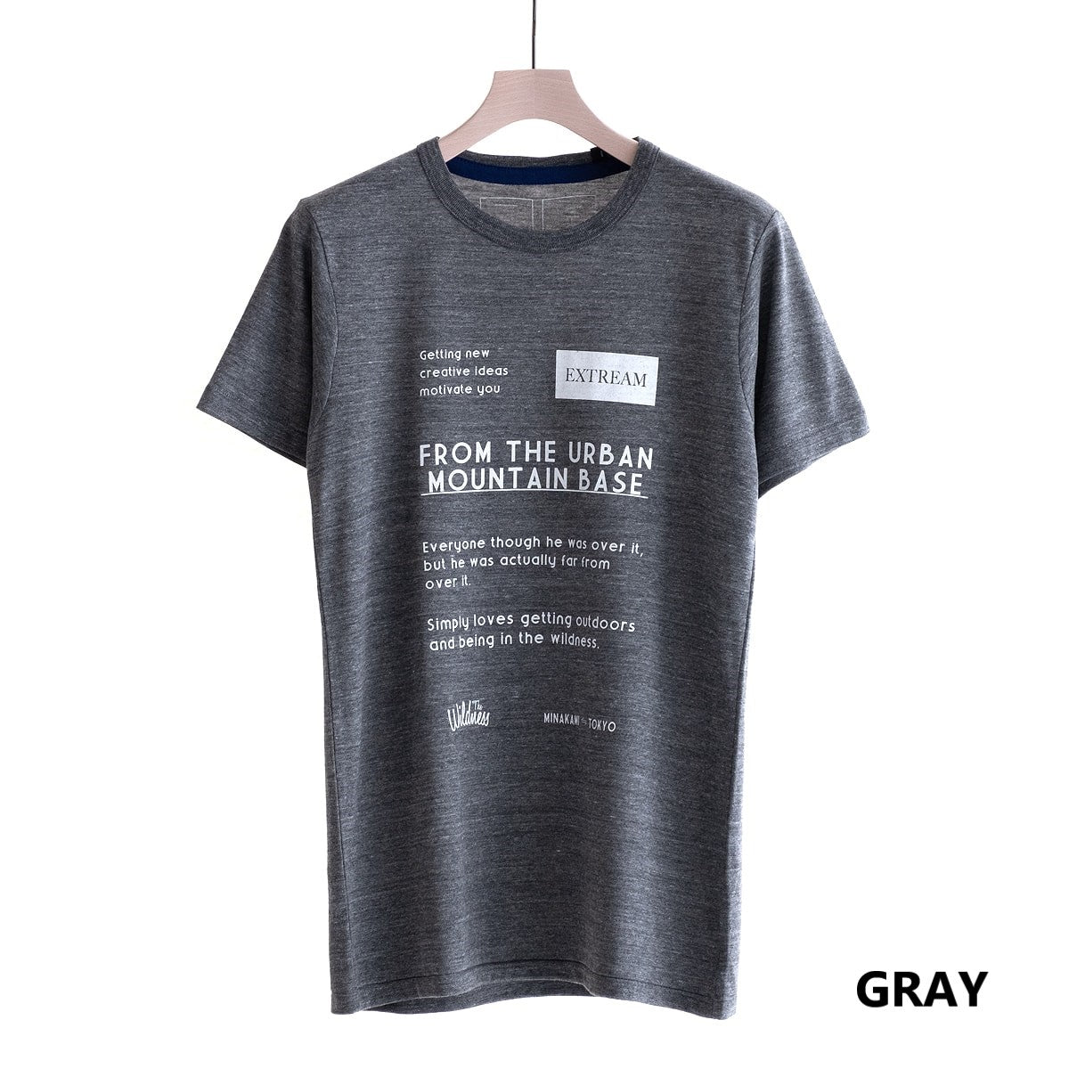 オリジナル Tシャツ フロム ザ アーバン マウンテン ベース（3色）｜mountain of moods