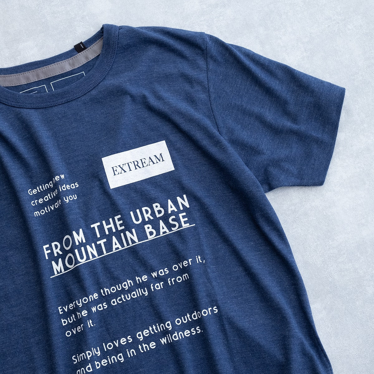 オリジナル Tシャツ フロム ザ アーバン マウンテン ベース（3色）｜mountain of moods