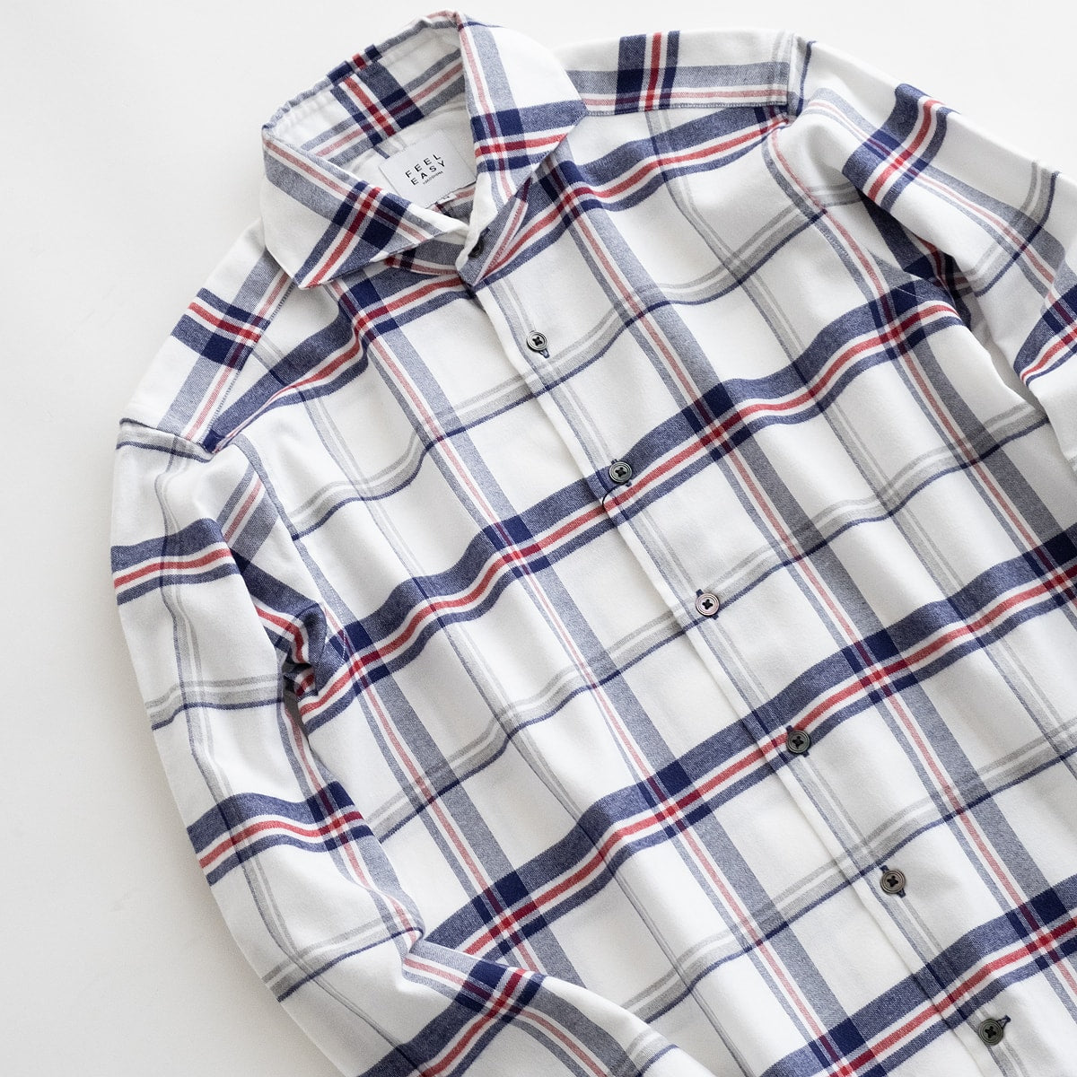 FEEL EASY ORIGINAL FLANNEL MADRAS CHECK SHIRT（2色）