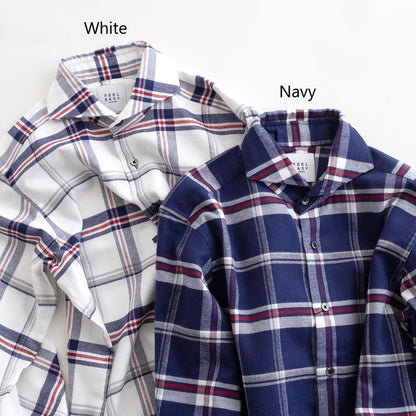 FEEL EASY ORIGINAL FLANNEL MADRAS CHECK SHIRT（2色）