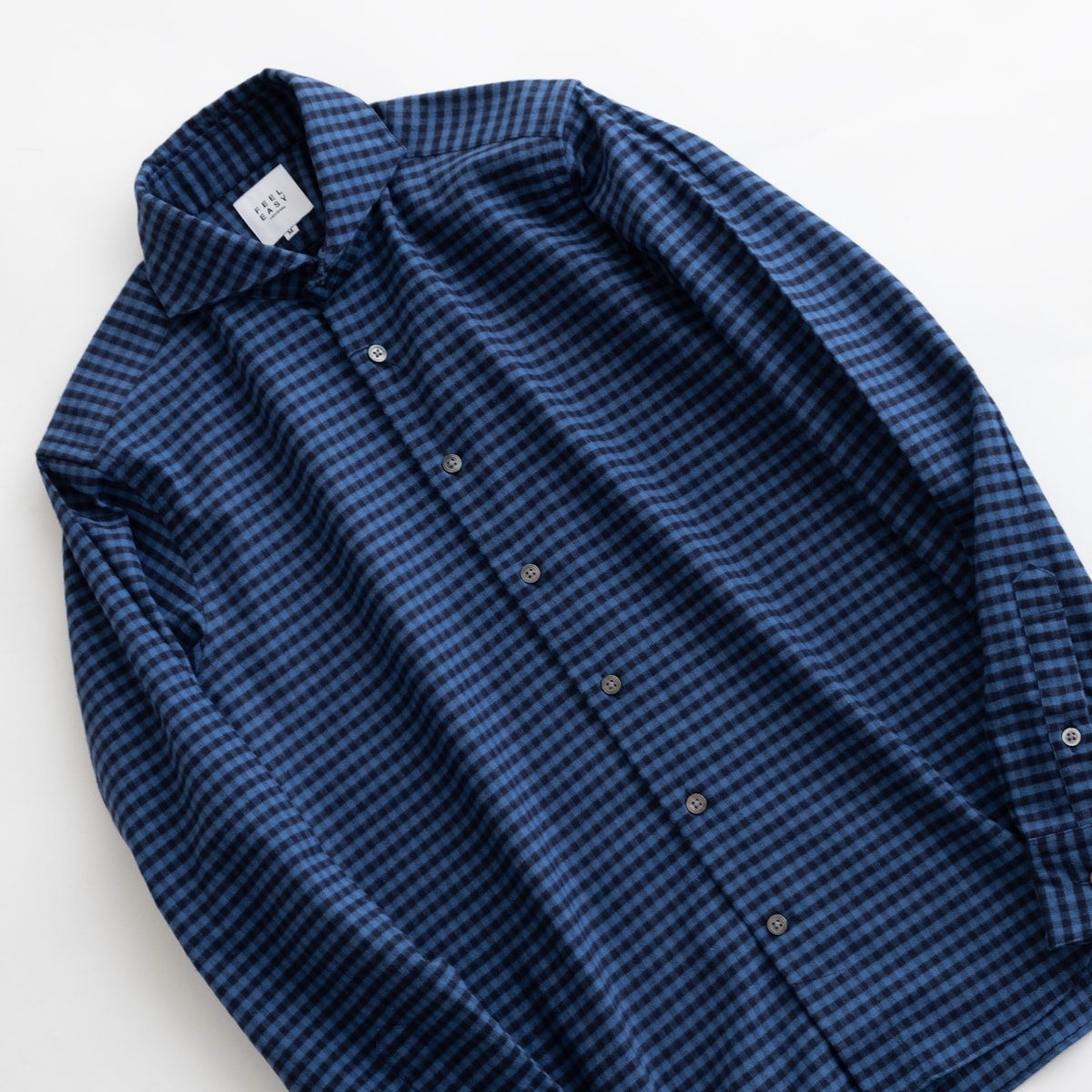 FEEL EASY ORIGINAL FLANNEL GINGHAM CHECK SHIRT（2色）