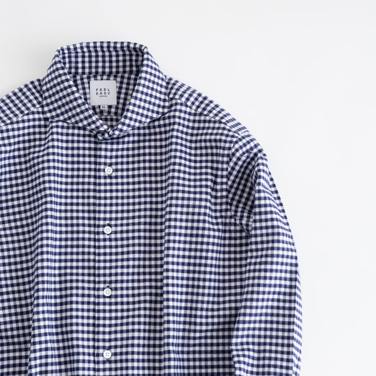 FEEL EASY ORIGINAL FLANNEL GINGHAM CHECK SHIRT（2色）