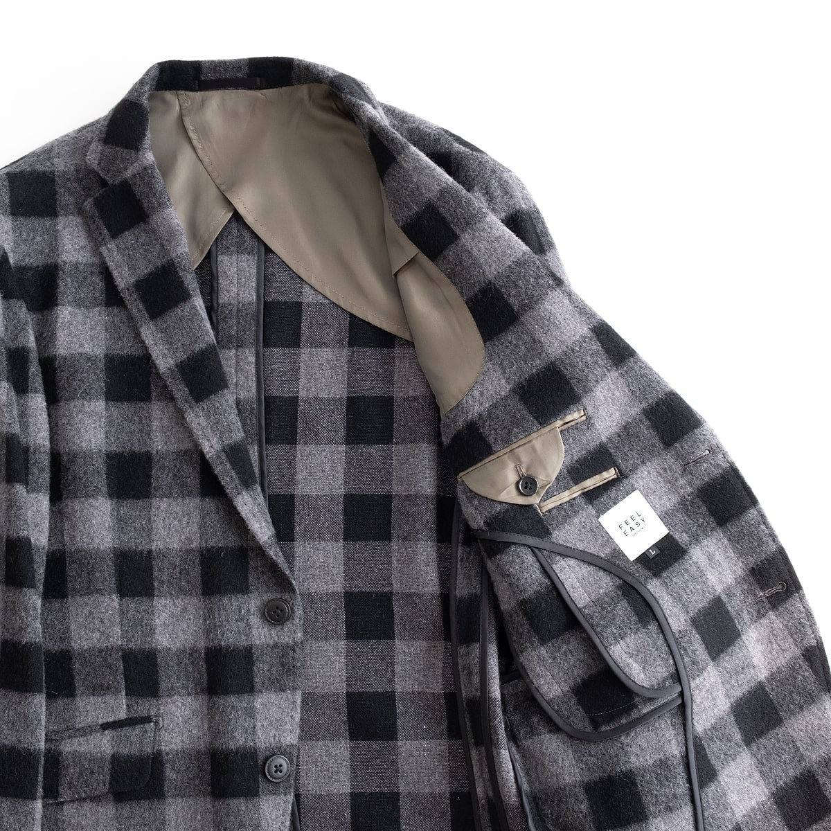 FEEL EASY ORIGINAL BLOCK CHECK JACKET