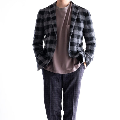 FEEL EASY ORIGINAL BLOCK CHECK JACKET