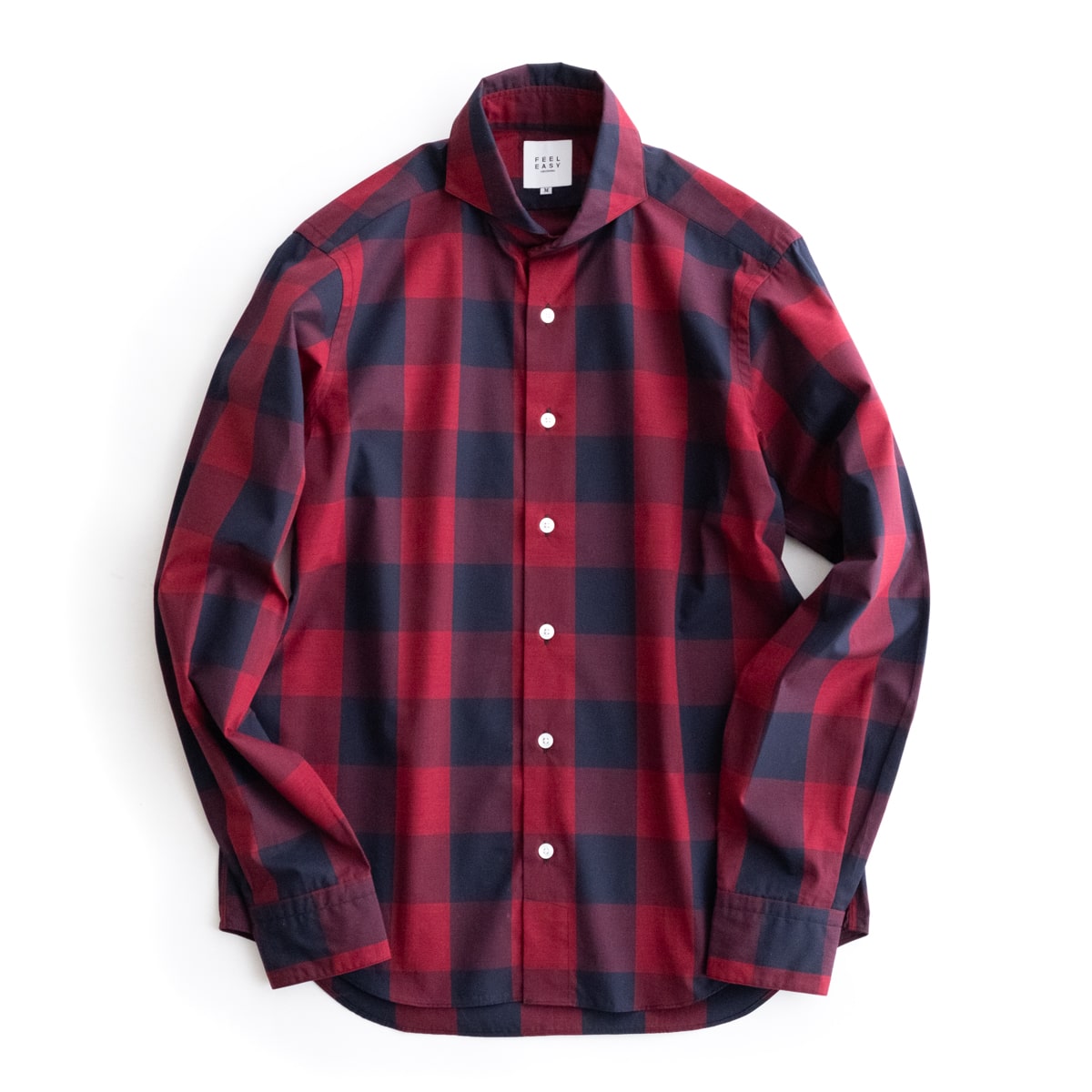 FEEL EASY ORIGINAL BIG BLOCK CHECK SHIRT