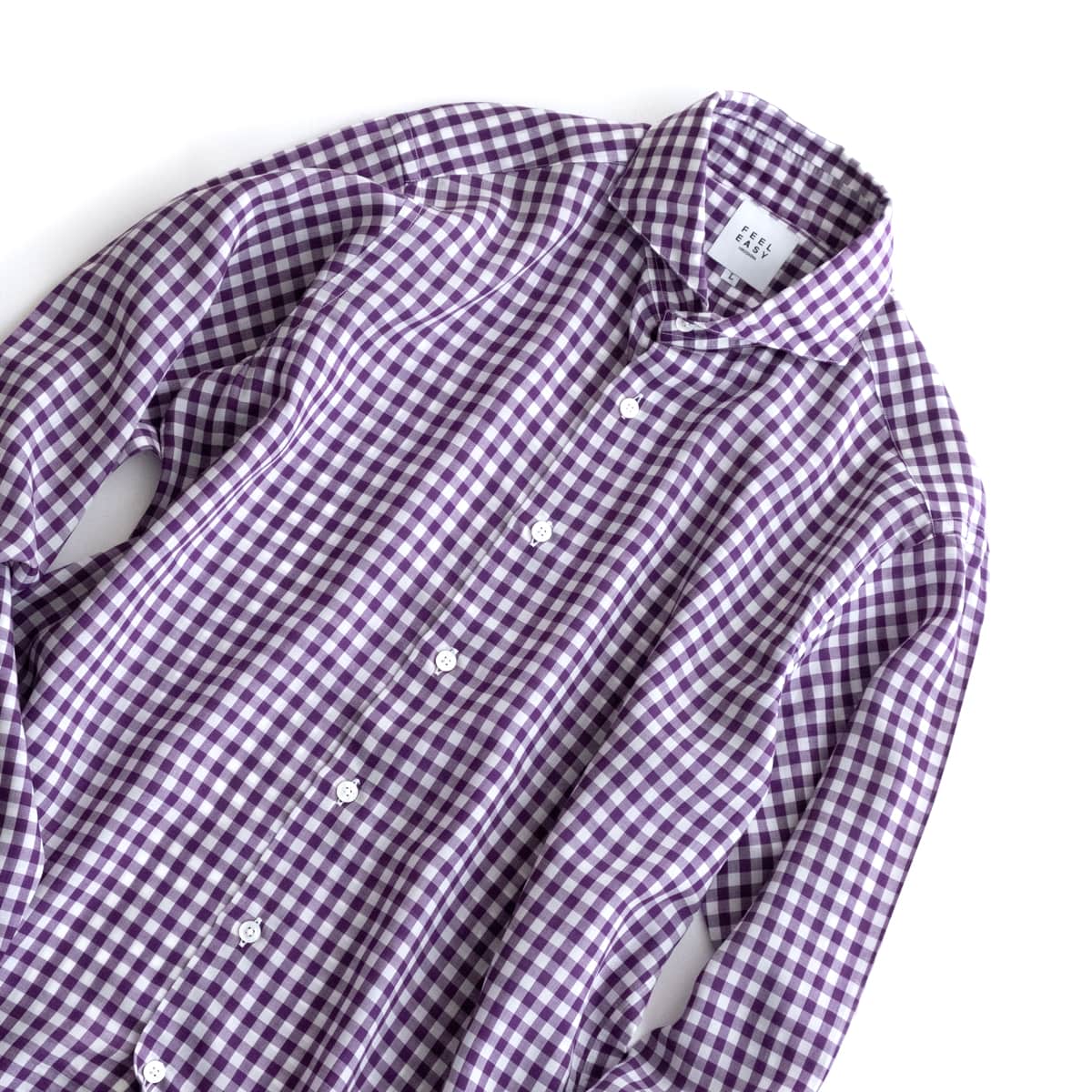 FEEL EASY ORIGINAL TENCEL GINGHAM CHECK SHIRT