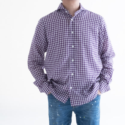 FEEL EASY ORIGINAL TENCEL GINGHAM CHECK SHIRT