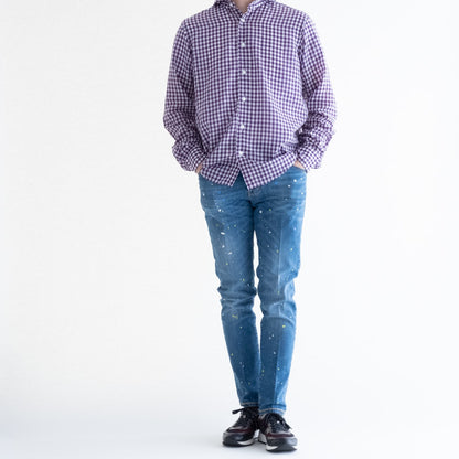 FEEL EASY ORIGINAL TENCEL GINGHAM CHECK SHIRT