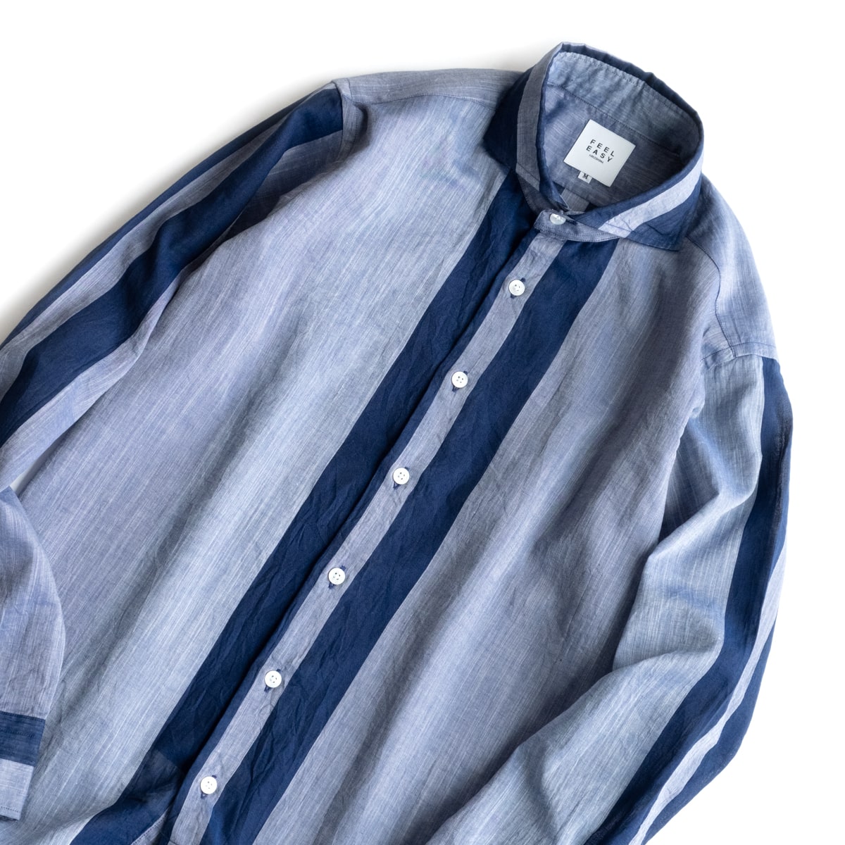 FEEL EASY ORIGINAL DOUBLE STRIPE LAWN SHIRT