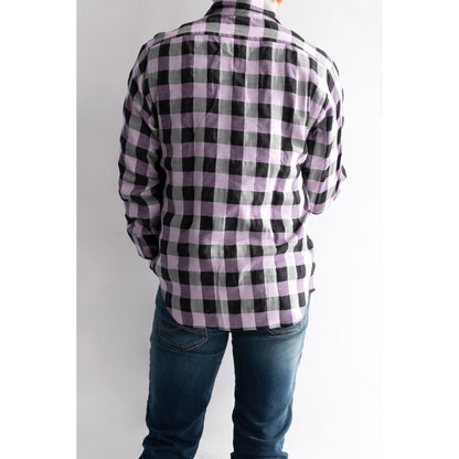 FEEL EASY ORIGINAL TENCEL BLOCK CHECK SHIRT