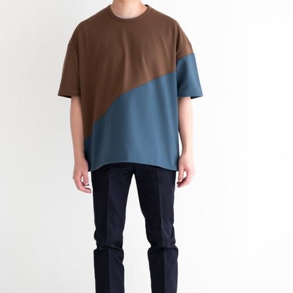 バイアス カット ビッグ Tシャツ（3色）｜MISTERGENTLEMAN