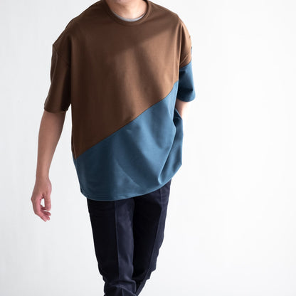 バイアス カット ビッグ Tシャツ（3色）｜MISTERGENTLEMAN