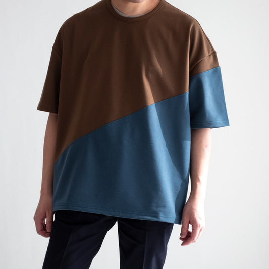 バイアス カット ビッグ Tシャツ（3色）｜MISTERGENTLEMAN
