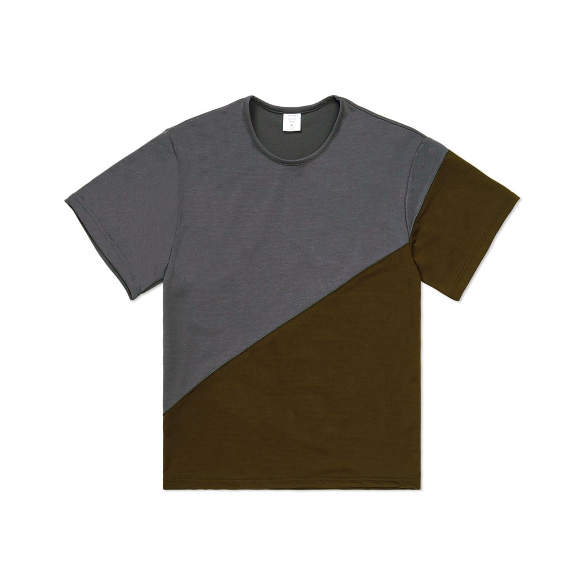 バイアス カット ビッグ Tシャツ（3色）｜MISTERGENTLEMAN