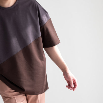 バイアス カット ビッグ Tシャツ（3色）｜MISTERGENTLEMAN