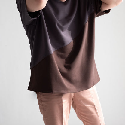 バイアス カット ビッグ Tシャツ（3色）｜MISTERGENTLEMAN