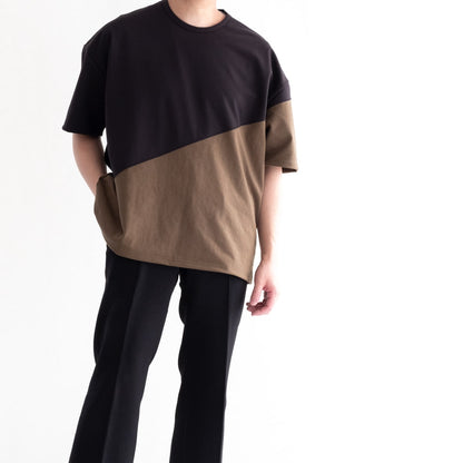バイアス カット ビッグ Tシャツ（3色）｜MISTERGENTLEMAN