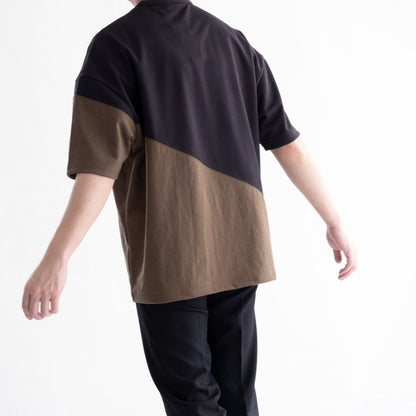 バイアス カット ビッグ Tシャツ（3色）｜MISTERGENTLEMAN