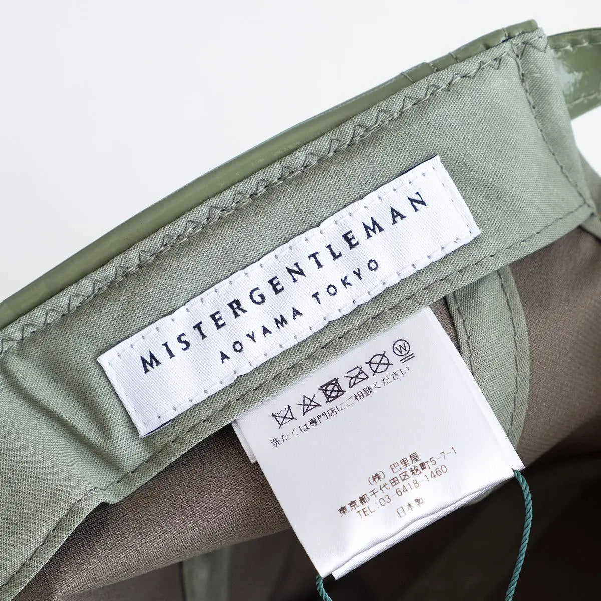 エナメル ジェット キャップ（2色）｜MISTERGENTLEMAN